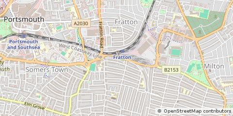Map of Southsea