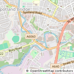 Map of Rochdale