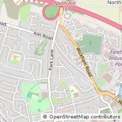 Map of Fareham, Hampshire