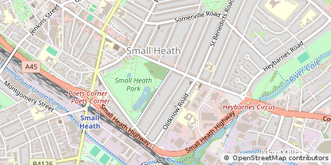 Map of Birmingham