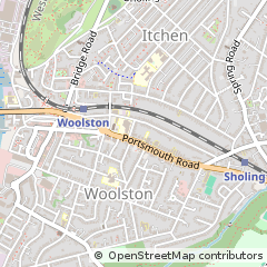 Map of Southampton, Hampshire