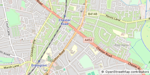 Map of Birmingham