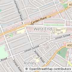 Map of Aberdeen