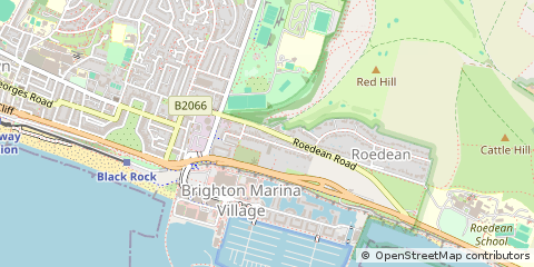 Map of Kemp Town, Brighton