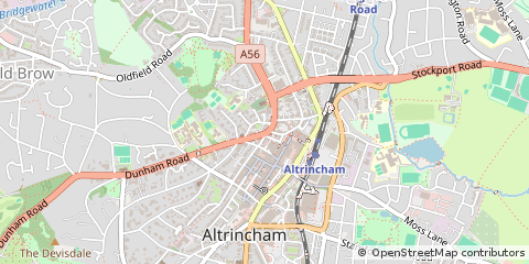 Map of Cheshire