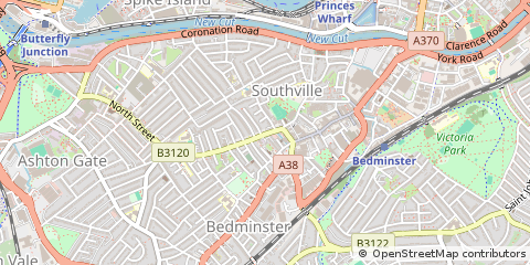 Map of Bristol