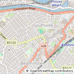 Map of Bristol