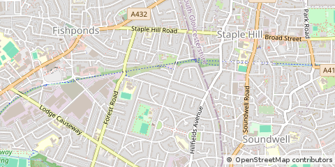 Map of Bristol