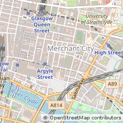 Map of Glasgow, City of Glasgow