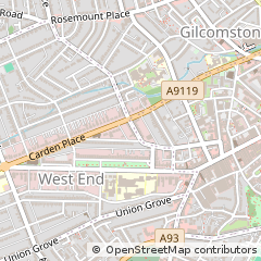 Map of Aberdeen
