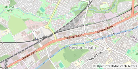 Map of Manchester