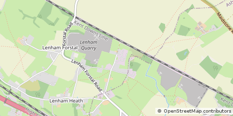 Map of Maidstone