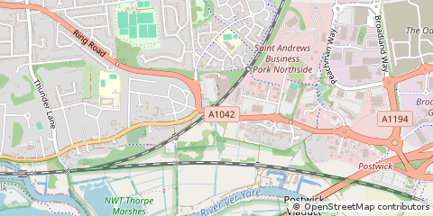 Map of Norwich