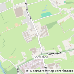 Map of Lymington, Hampshire