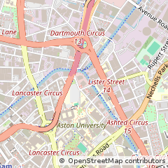 Map of Birmingham
