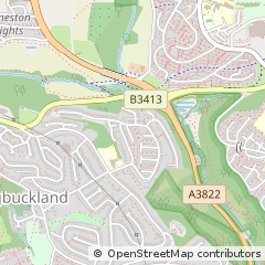 Map of Plymouth, Devon