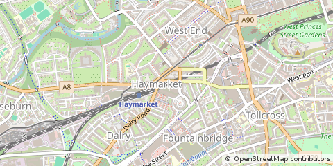 Map of Edinburgh