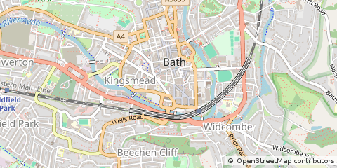 Map of Bath