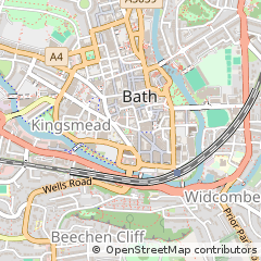 Map of Bath