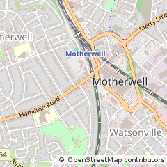 Map of Motherwell