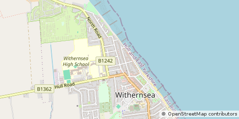Map of East Yorkshire