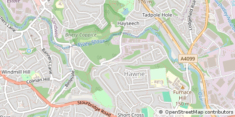 Map of Halesowen