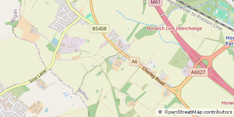 Map of Bolton