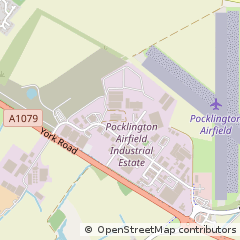 Map of Pocklington, East Yorkshire