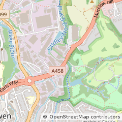Map of Halesowen, West Midlands