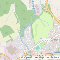 Map of Pontyclun