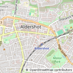 Map of Aldershot