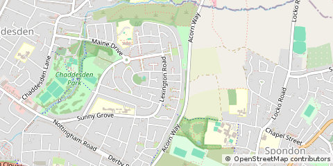 Map of Derby