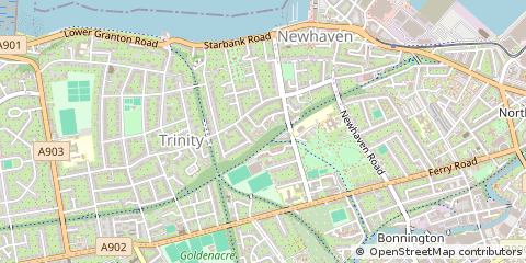 Map of Edinburgh