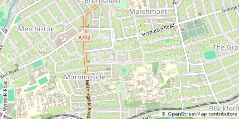 Map of Edinburgh