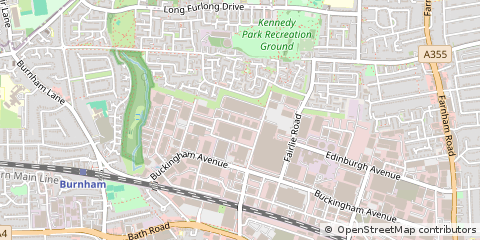 Map of Slough