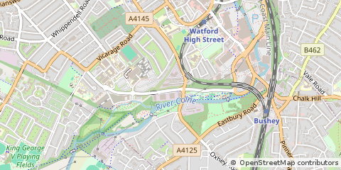 Map of Watford