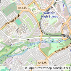 Map of Watford