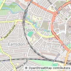 Map of Coventry, West Midlands