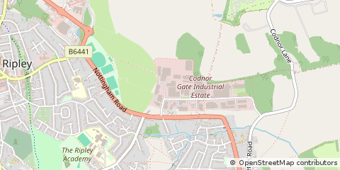 Map of Ripley, Derbyshire