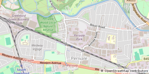 Map of Greenford