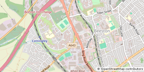 Map of Leeds