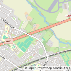 Map of Gloucester, Gloucestershire