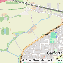 Map of Garforth, Leeds