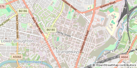 Map of Manchester