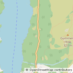 Map of Ulverston, Cumbria