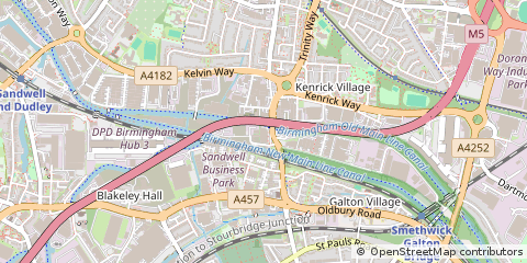Map of Smethwick