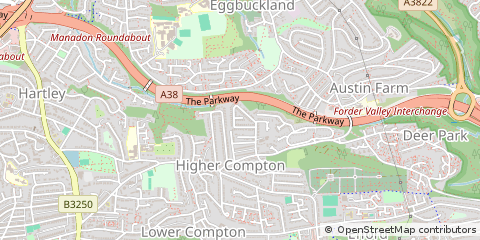 Map of Plymouth