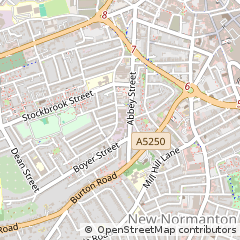 Map of Derby
