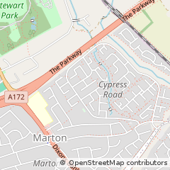 Map of Middlesbrough