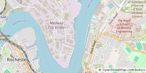 Map of Rochester
